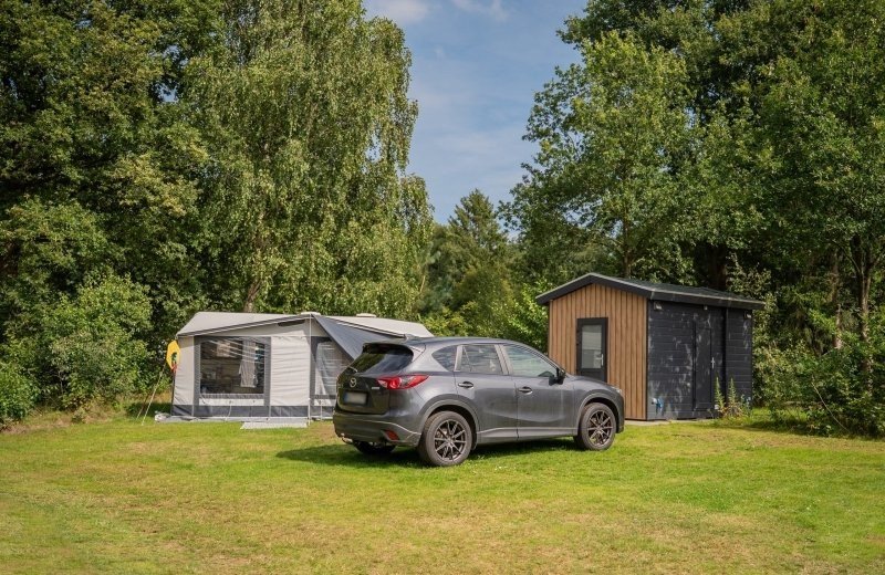 Plaats met privé sanitair