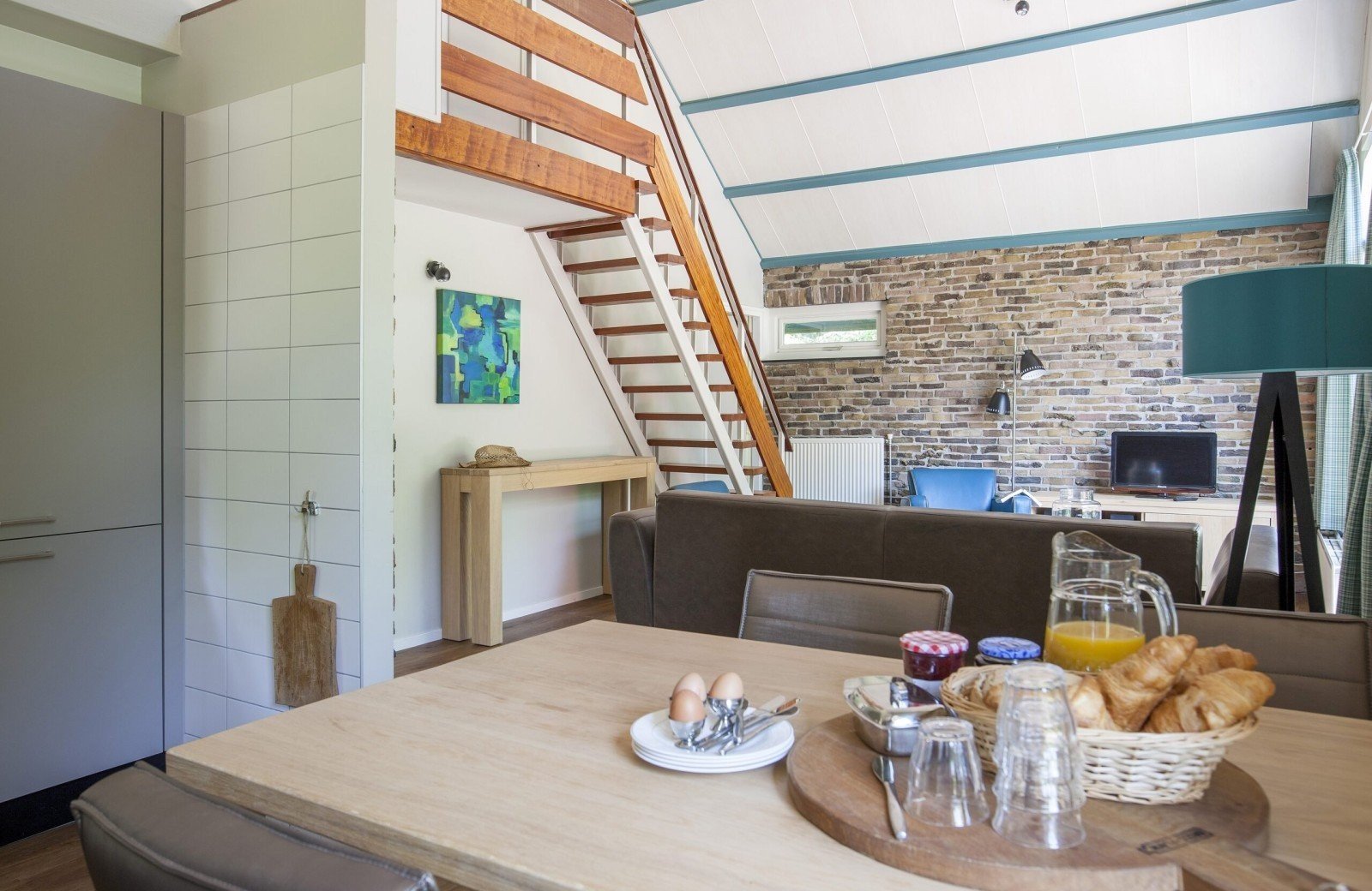 A luxe detail met ontbijt