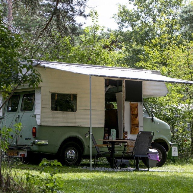 Op een gesloten natuurplek