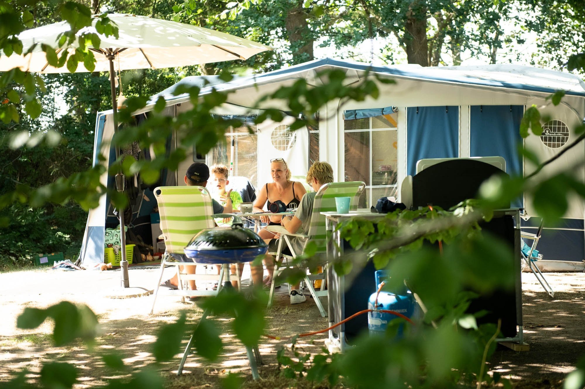 Geheil seizoen kamperen
