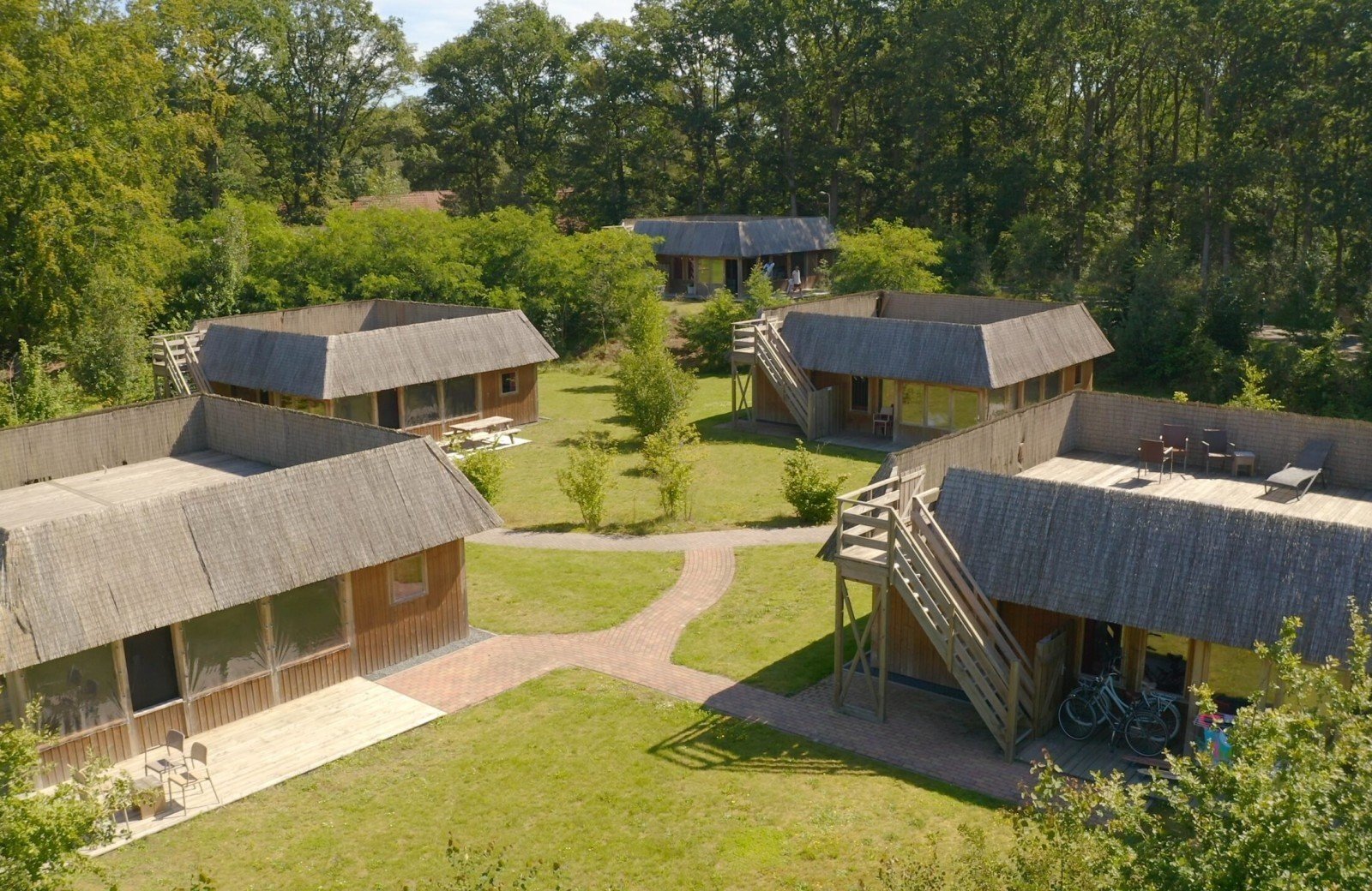Dakterras bovenaanzicht