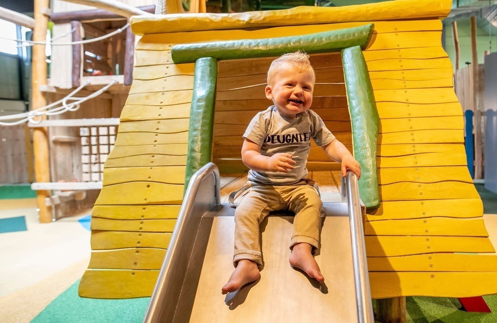 Indoorspielplatz Familienurlaub Drenthe
