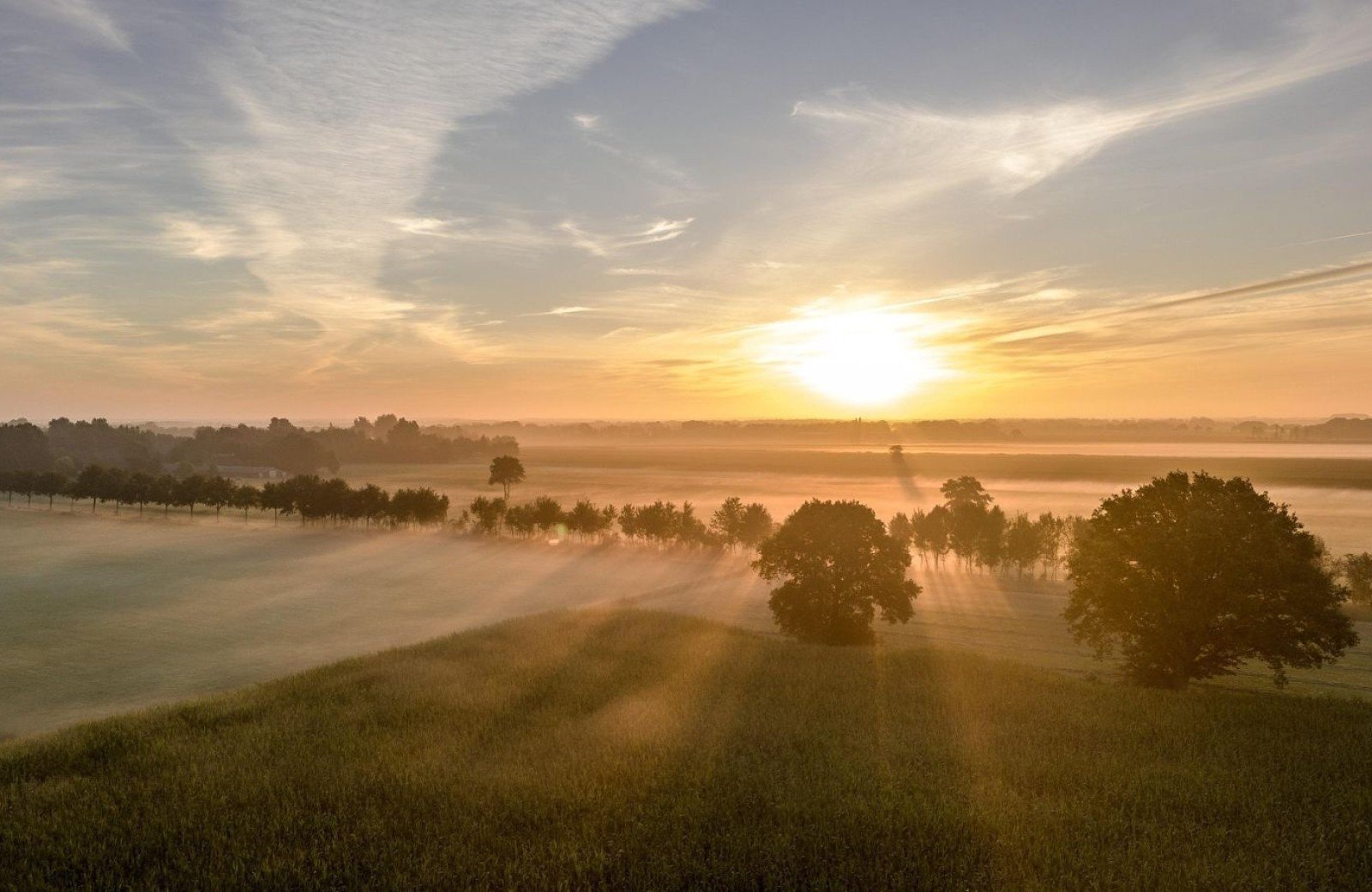 Herbst in Drenthe bei Witterzomer