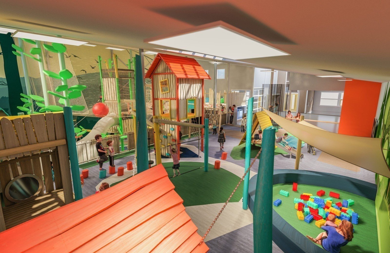 Ferienpark mit Schwimmbad und Indoor-Spielplatz Holland 