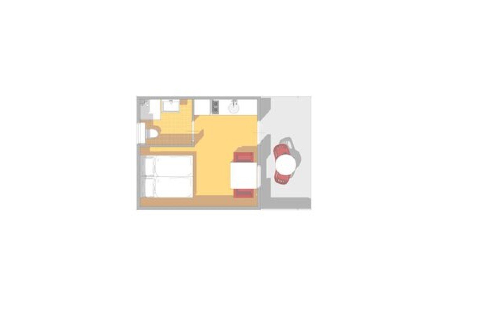 Large cottage hotelkamer