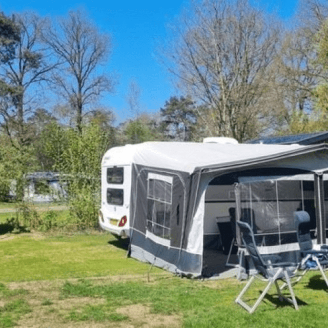 Plaats met privé sanitair