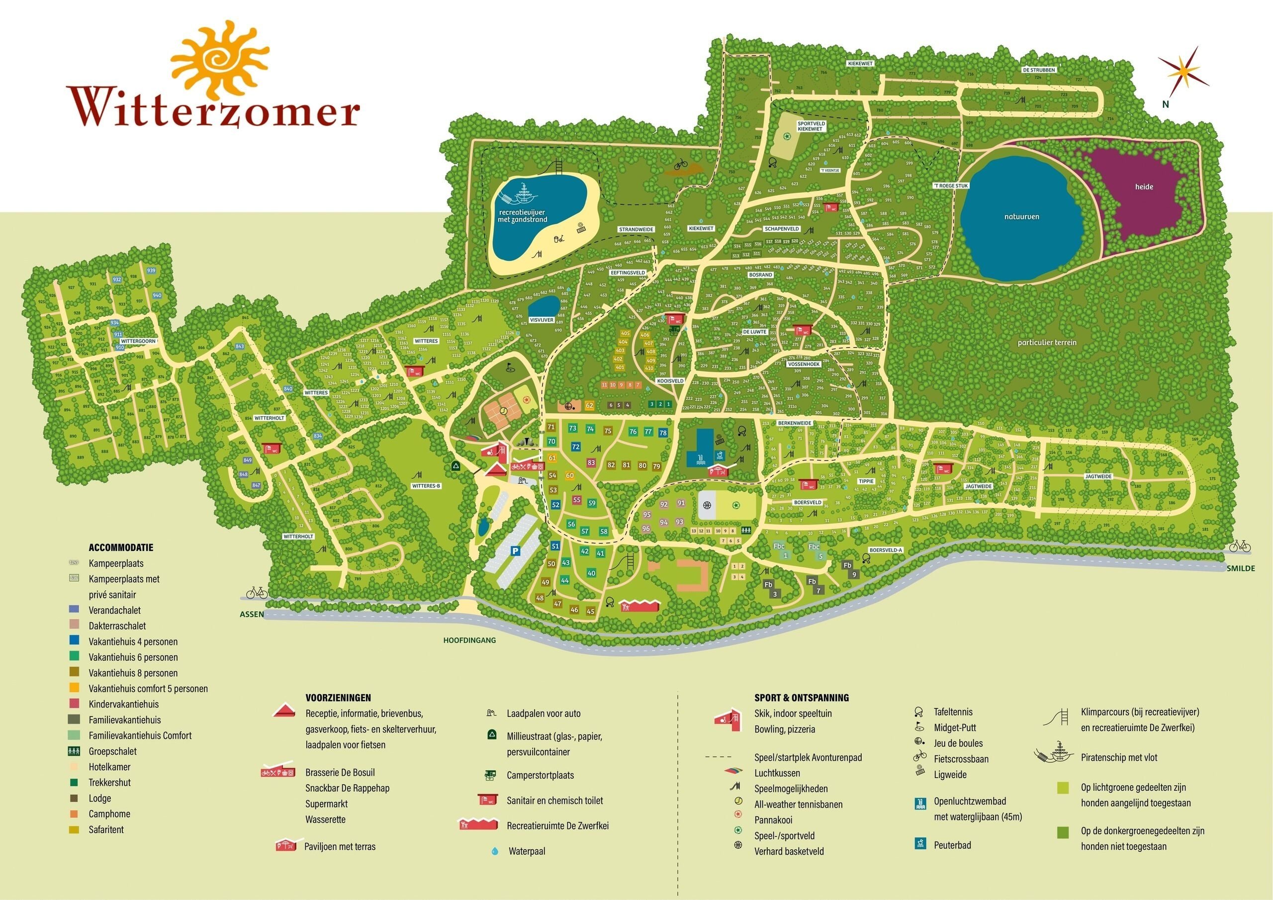 Plattegrond Witterzomer