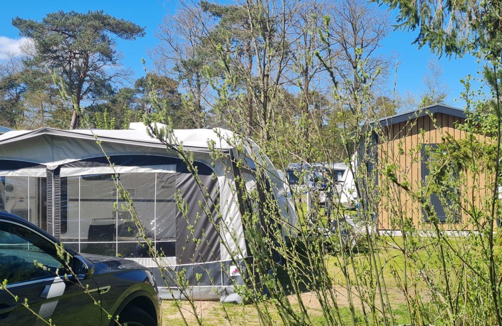 Plaats met privé sanitair