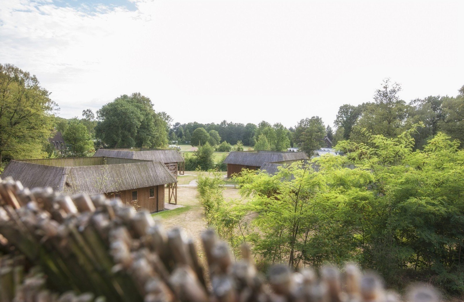 Uitzicht dakterras chalet